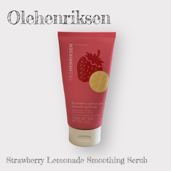 BRAND NEW Olehendrikson Strawberry Lemonade Smoothing Scrub - Picture 1 of 3